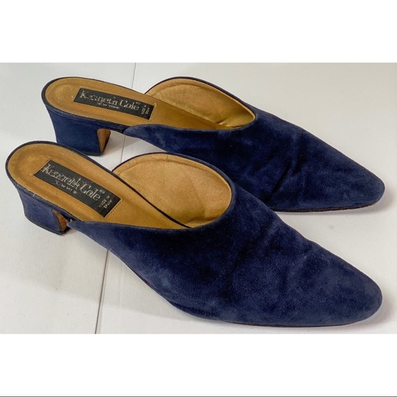 Keneth Cole New York Suede Mules - Picture 4 of 10